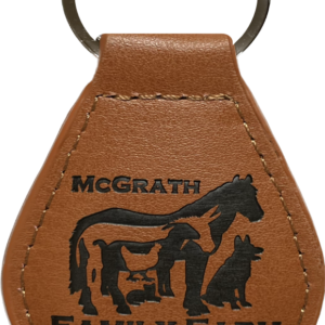 Mc Grath Leather  Leather Fob
